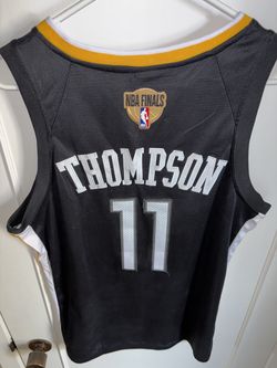 Golden State Warriors , Klay Thompson, 2017 City Connect NBA finals jersey size 50
