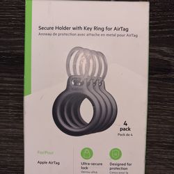 AirTag Secure Holder 4 Pack