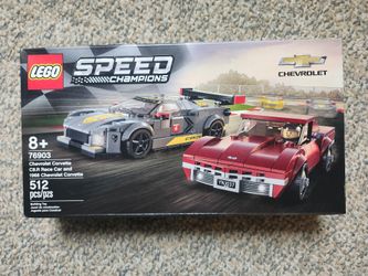 Speed Champions Lego set #76903 - Chevrolet Corvettes C8.R / 1968