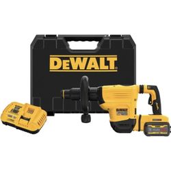 DEWALT 60V MAX 15 lb. Cordless SDS Max Chipping Hammer Kit DCH832X1 (retail $850)