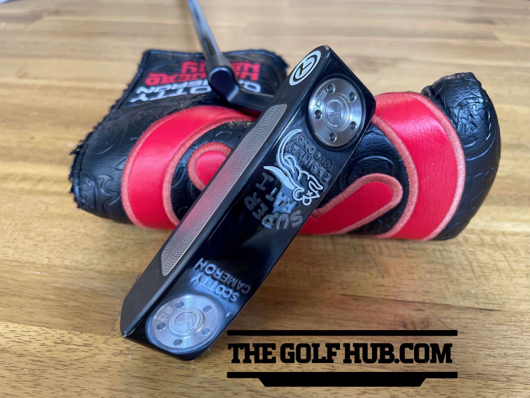 *NEW* Scotty Cameron Circle T Black Super Rat 1 GSS Inlay 34in Putter- Black Shaft 🏆✨