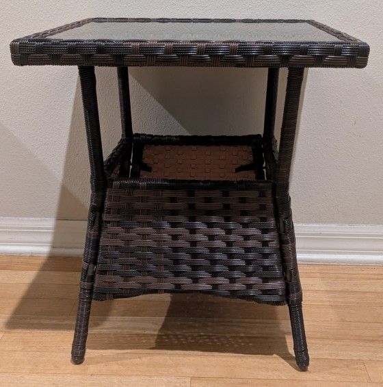Outdoor Wicker Coffee Table