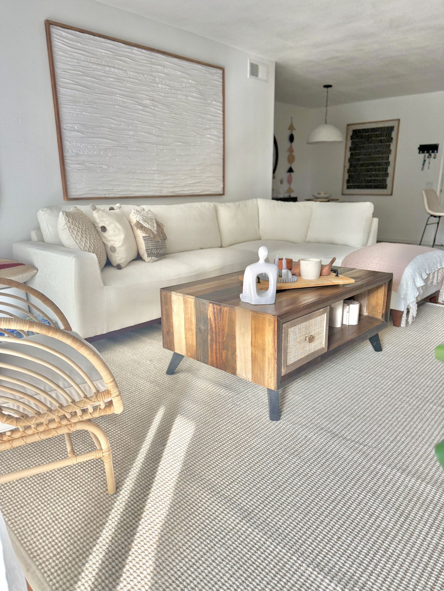 Large Sectional Sofa – Great Shape!