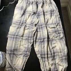 Oversized Pajama Pants