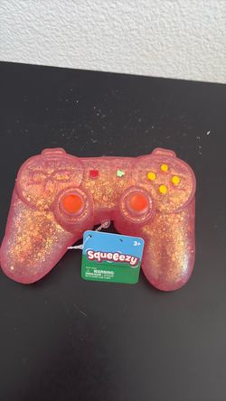 Squeeezy Glitter Game Controller Squishy Toy