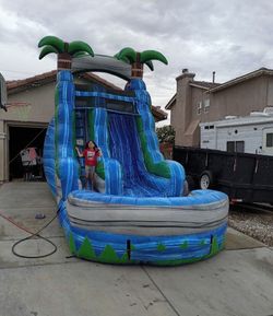 water slide commercial