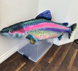 New Trout Pillow