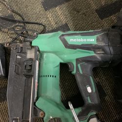 Metabo 16 Ga Cordless Brad Nailer
