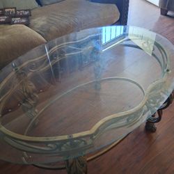 Table Glass Center Piece
