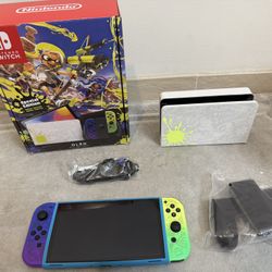 Nintendo Switch Oled Splatoon 3 Special Edition 
