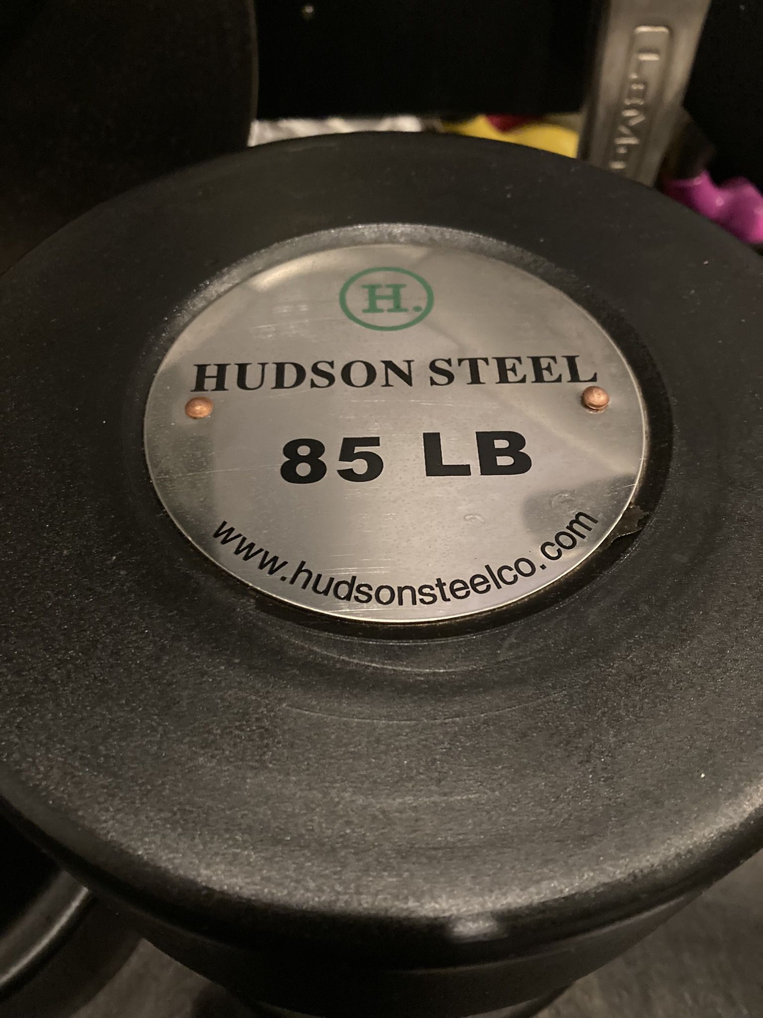 Hudson Steel Brand Commercial Gym Quality Urethane Dumbbells 60’s, 70’s, 85’s And 90’s