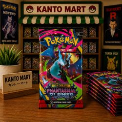 Phantasmal Flames Booster Pack Pokemon Cards
