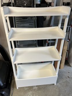 Pottery barn 2024 angled bookcase