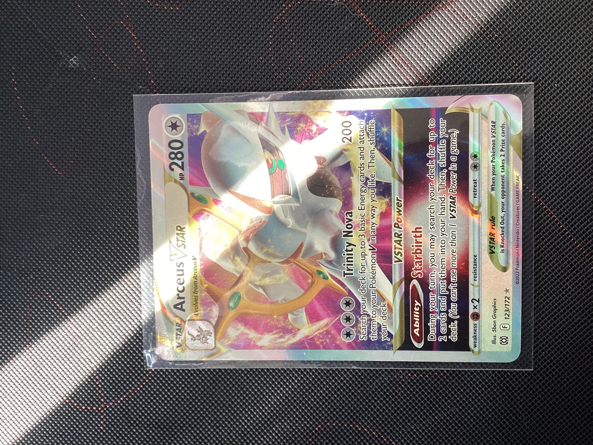  Arceus Vstar Pokemon Card 