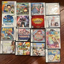 Nintendo 3DS, DS & Wii Games