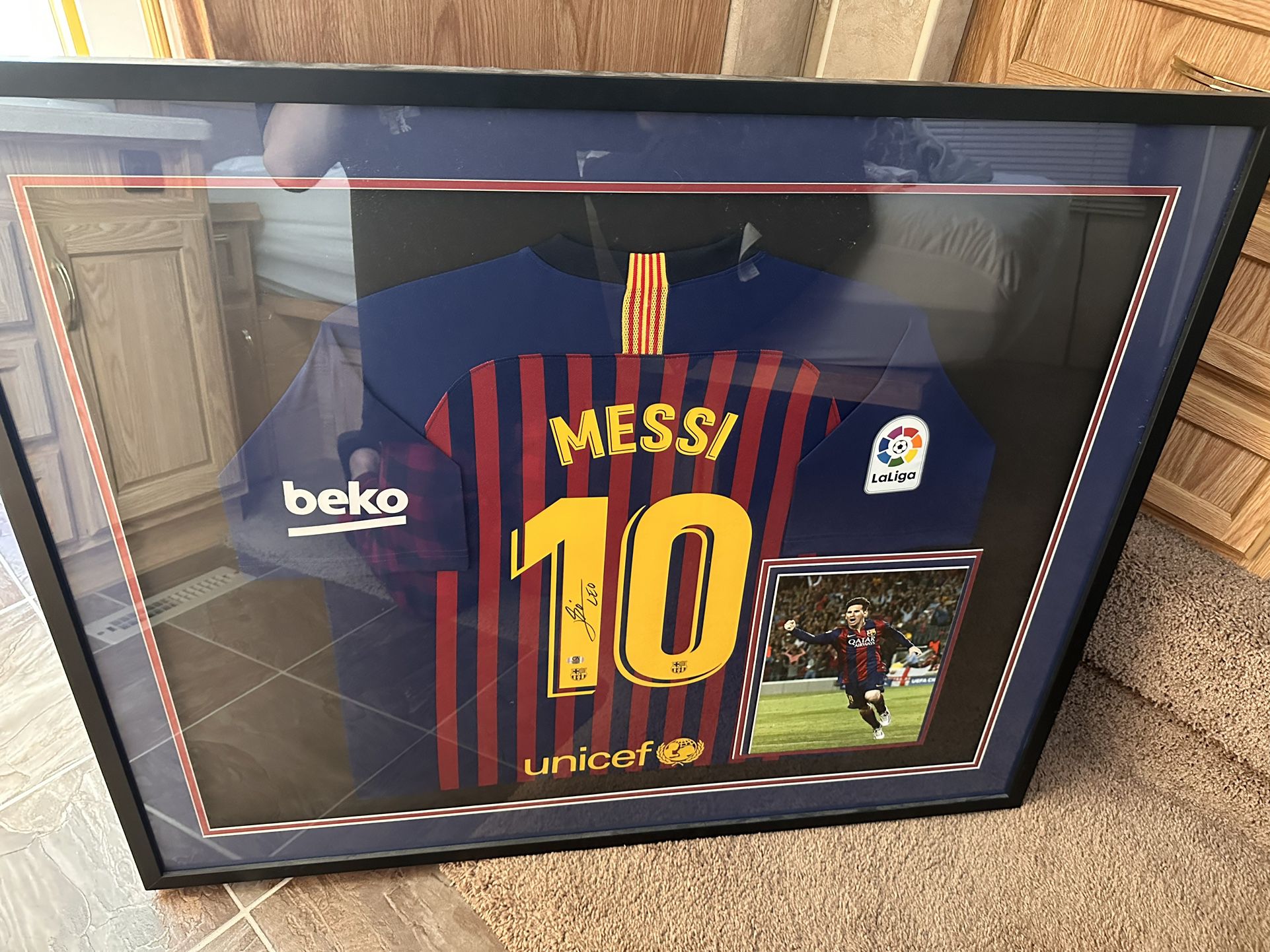 Signed Messi Jersey