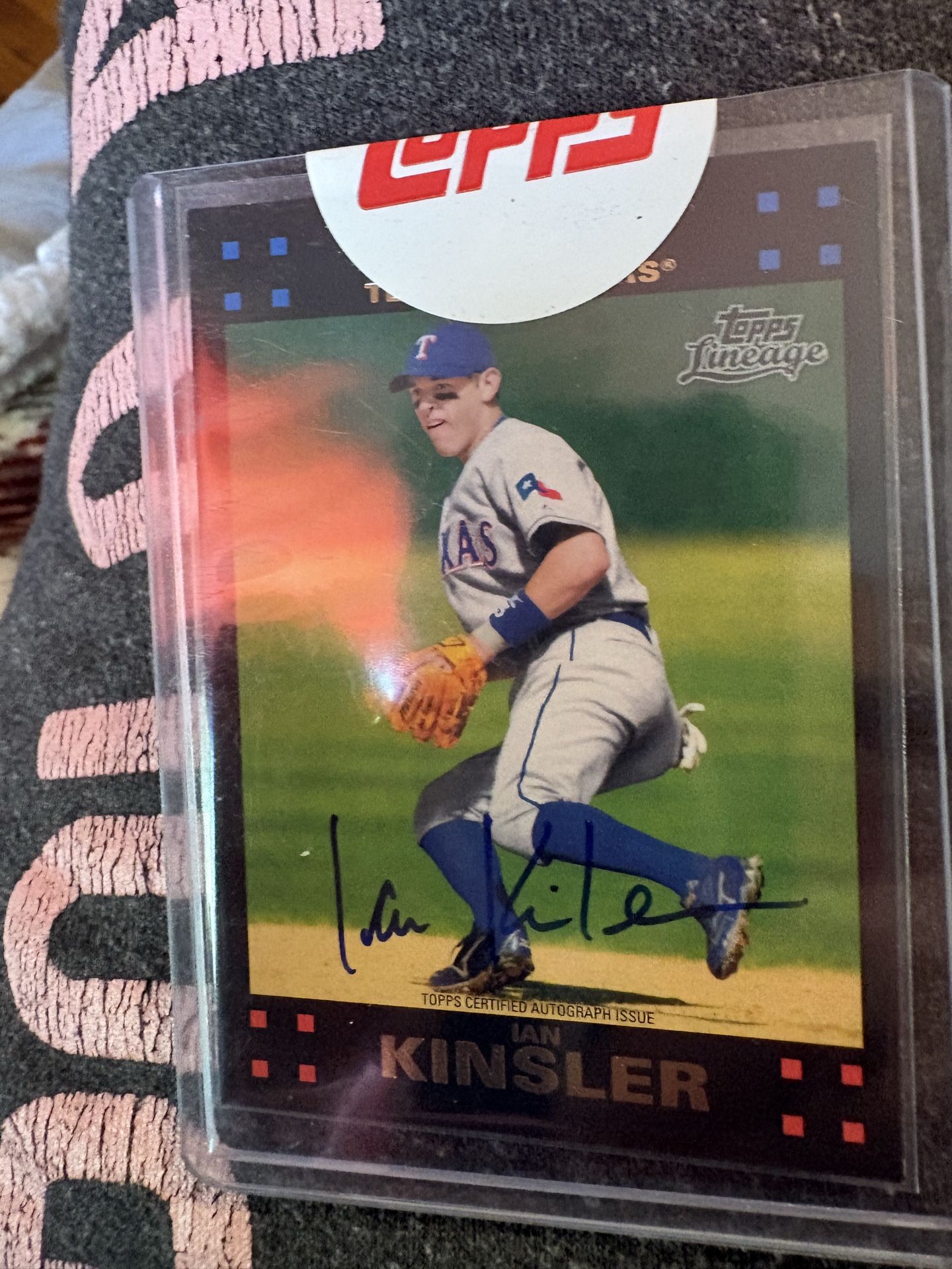 TOPPS Ian Kinsler # 81