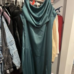 Esmeralda Green Long Dress 