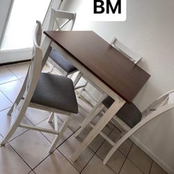 Dining Room 4chair New Table Comedor De 4 Sillas Nueva Mesa 