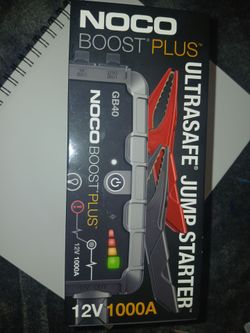 New Noco Jump Starter
