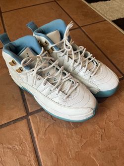 Air Jordan 12 Retro GS "University Blue" (Size 7Y) - Good Condition