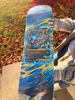 Pokémon TCG Mega Charizard EX Skateboard Deck