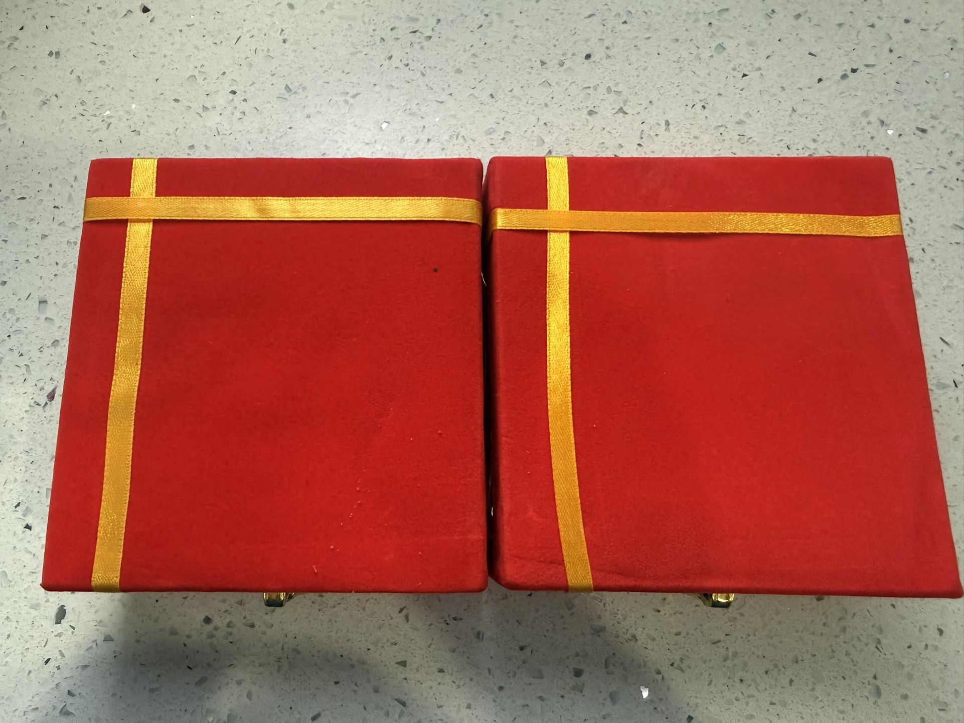 Silver Plates Bowls And  Spoons Pair (New) 