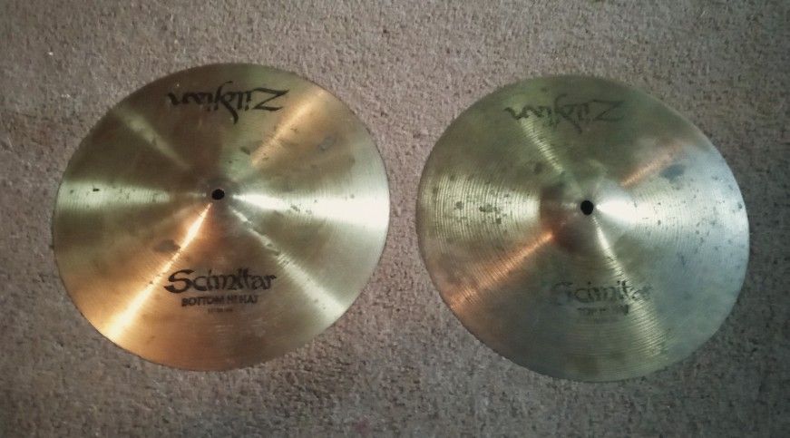 Zildjian Scimitar 14" Hi Hat Set