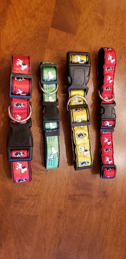 Perfect gift for your favorite fur baby -Snoopy Dog Collars