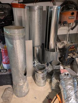 HVAC metal ducts various