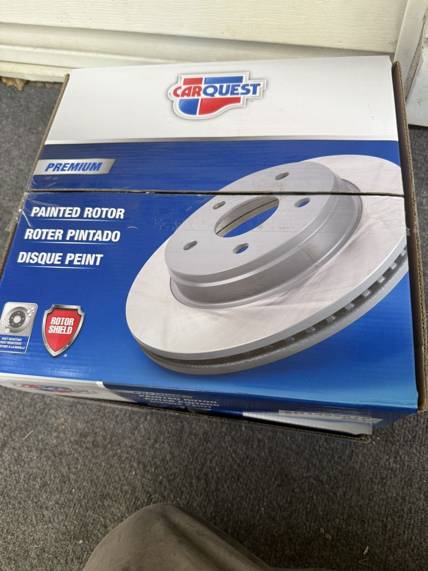 Brand new rotors and brake pads for a Chevy express 2500