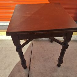  Antique Oak Expanding Draw Leaf  Table,