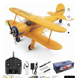 WLtoys A300 Beechcraft D-17 RC Airplane - 4-Ch Brushless Remote Control Plane