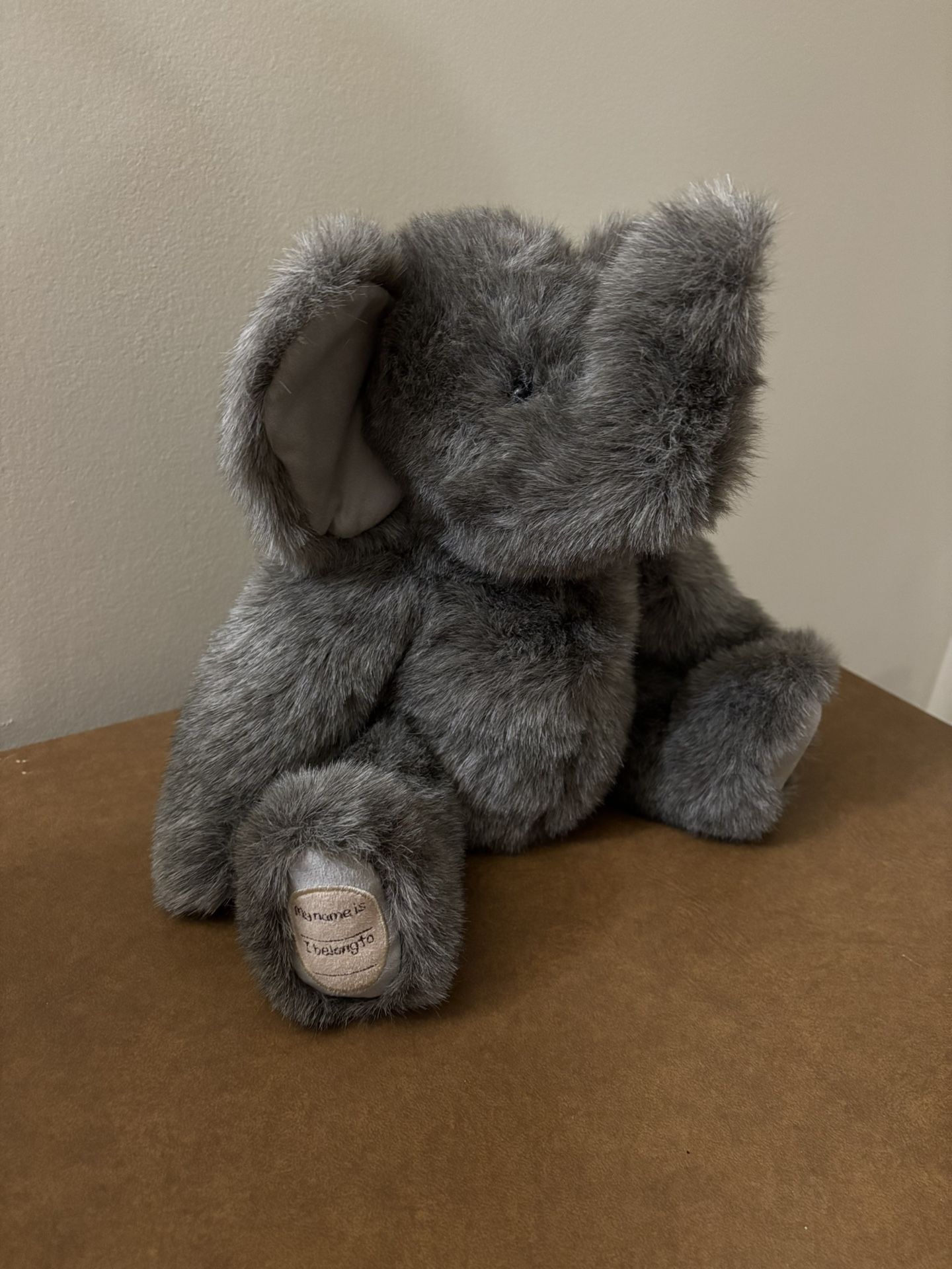 Boyd’s Bears Grey Plush Elephant Vintage