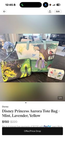 Disney Princess Aurora tote bag