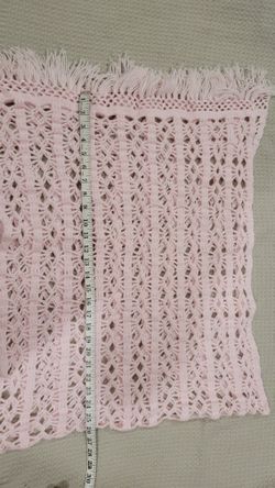 Hand Knit Scarf/shawl