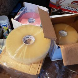 Big Roll Of Packaging Tape. 