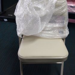 Folding Chair With Cushion Brand New Box With 4 Chairs $90