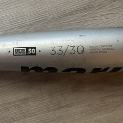 Marucci Elite Professional Baseball Bat 33/30