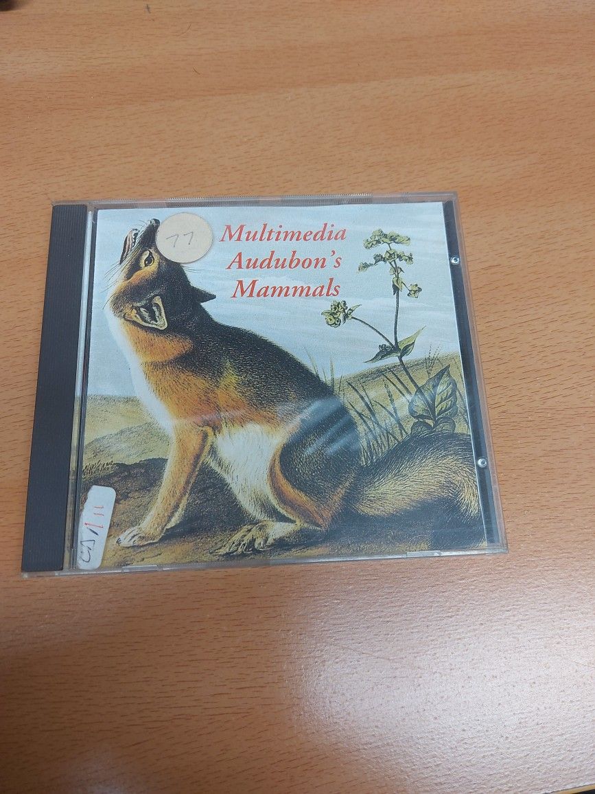 Multimedia Audinon's Mammals CD