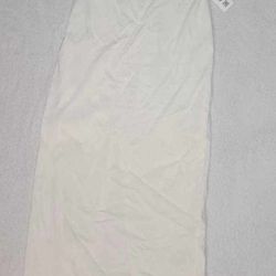 Zara Long Woman's White Dress 