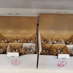 NEW Lot of 12 Stolzle Lausitz champagne saucer (contact info removed)T Crystal 8 oz Wedding Restaurant Bar 