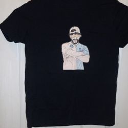 Bad Bunny in Los Angeles Baseball Jersey Design For Cat & Jack Kids Shirt Sz 6-7 in Black,