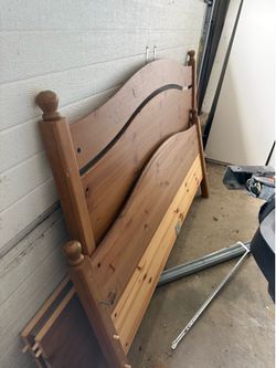 Queen size bed frame