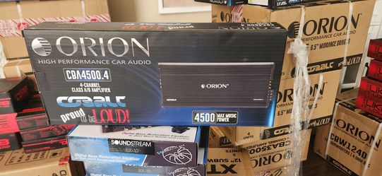 New!! Orion COBALT 4500w 4ch Amplifier