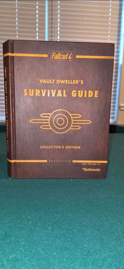 Bethesda Collector's Edition Fallout 4 Vault Dweller's Survival Guide Strategy