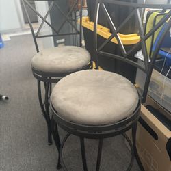 2 Retracting Stools-$50.00