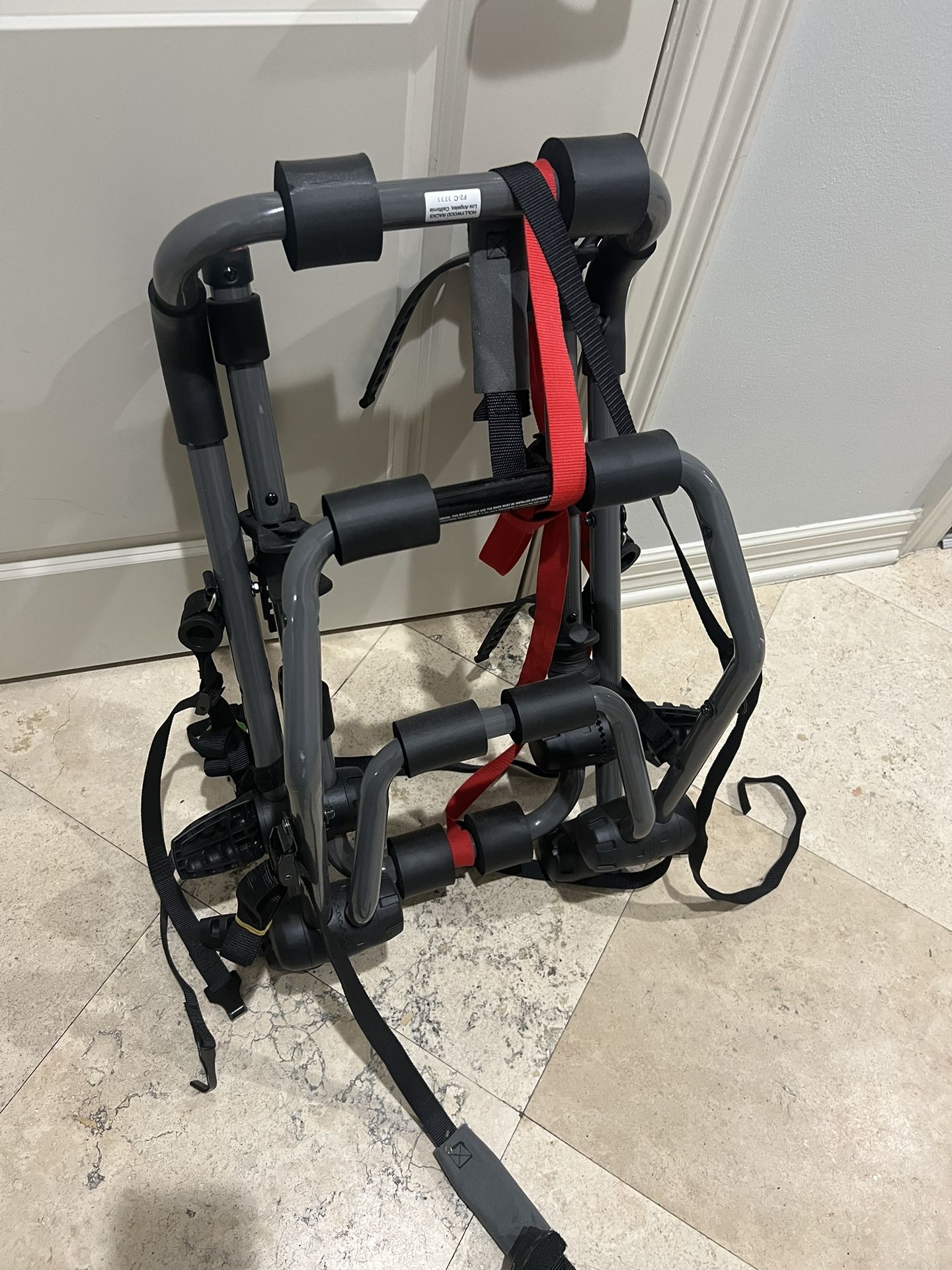 Mounted bike rack