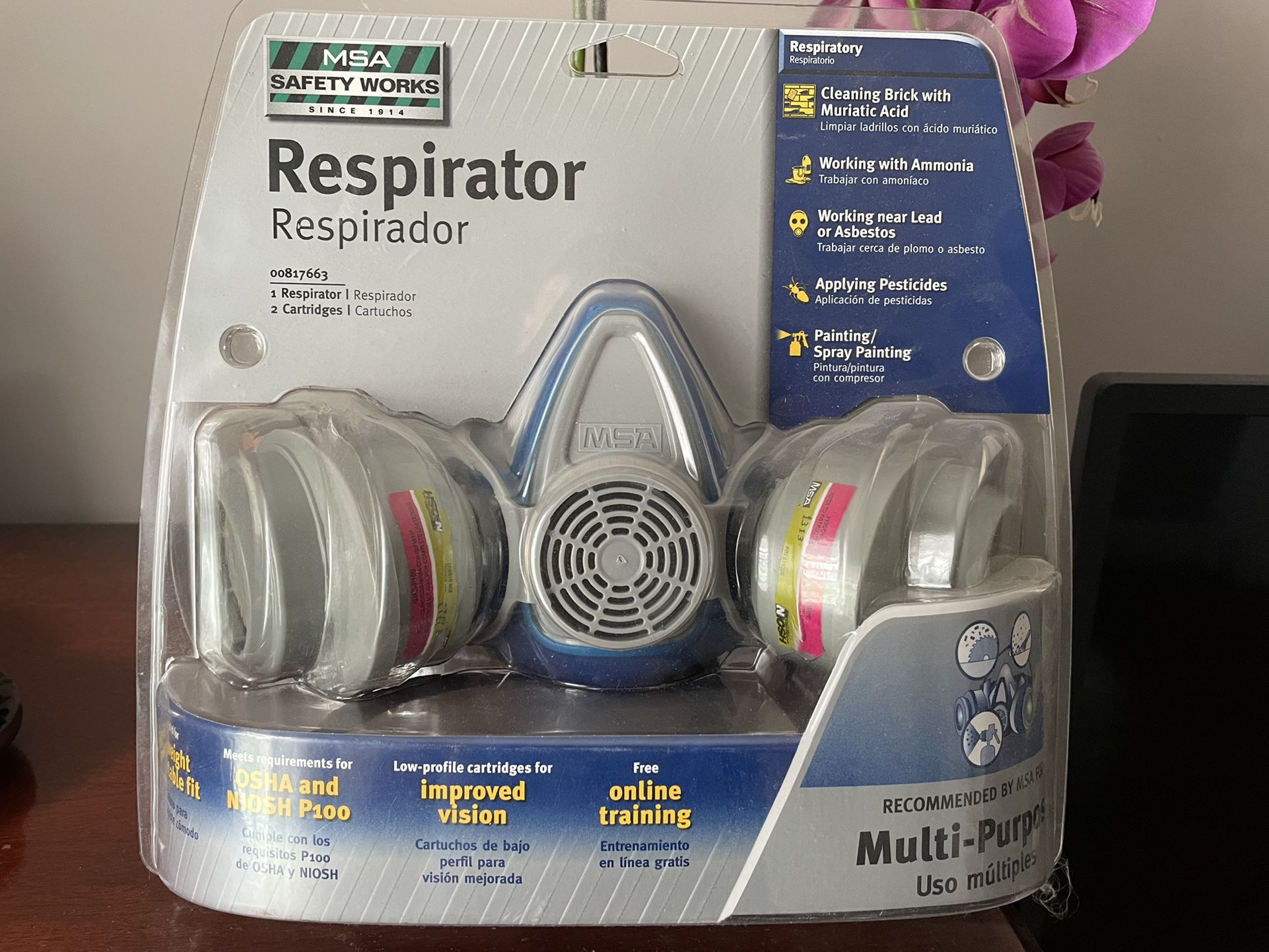 MSA Respirator (never used and sealed)