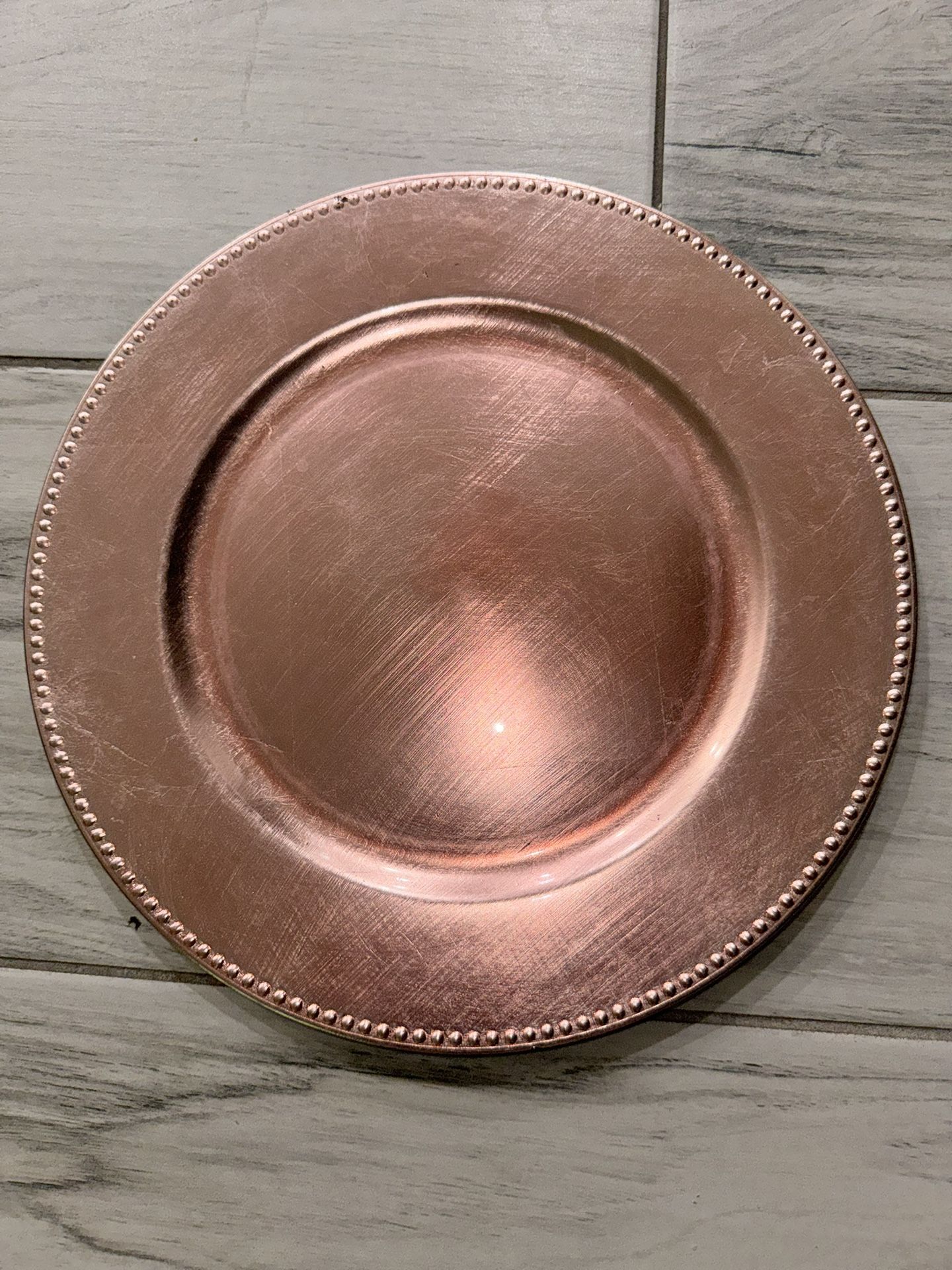 Ross Gold - Plate Charger - Wedding